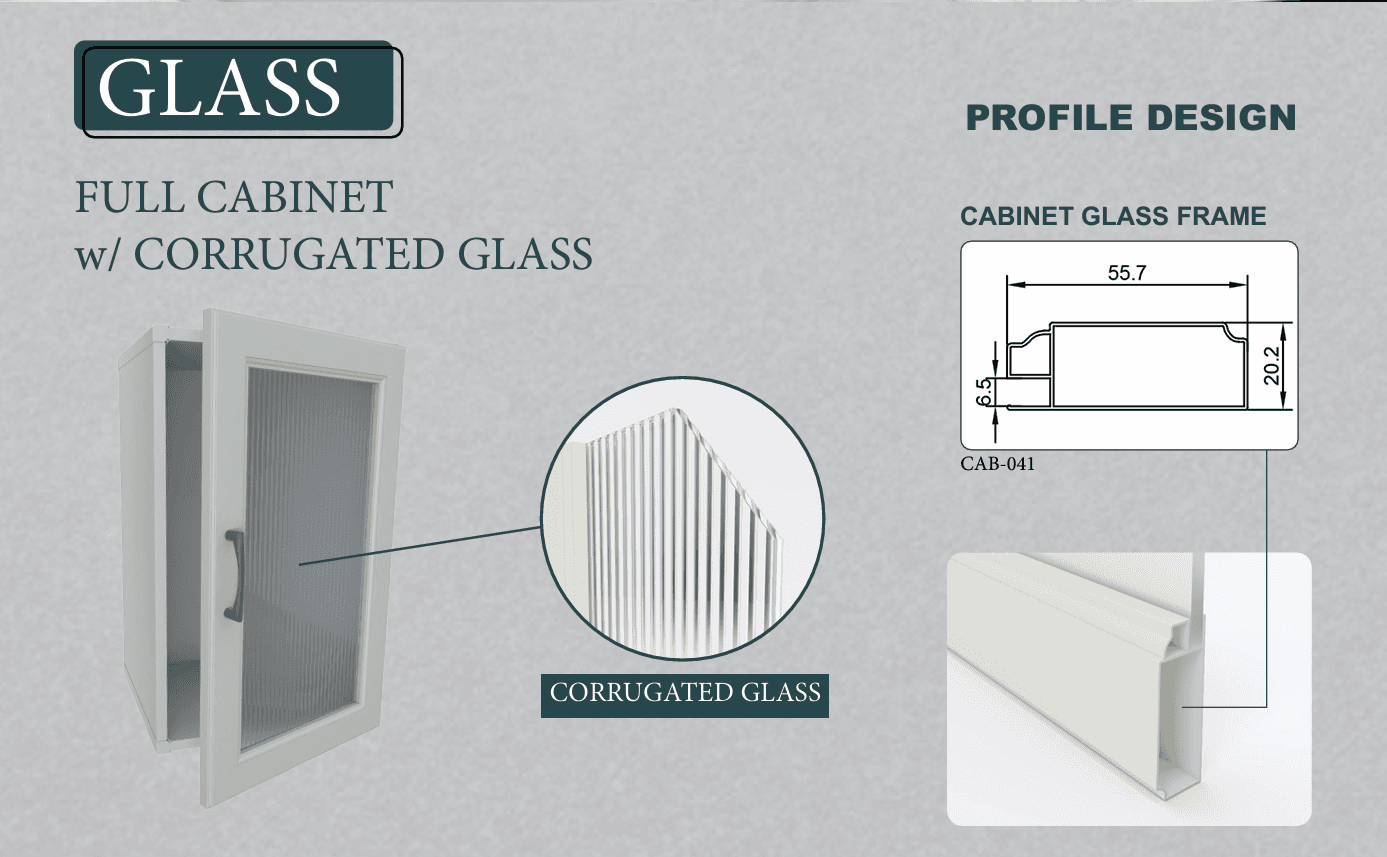 GLASS FULL CABINET