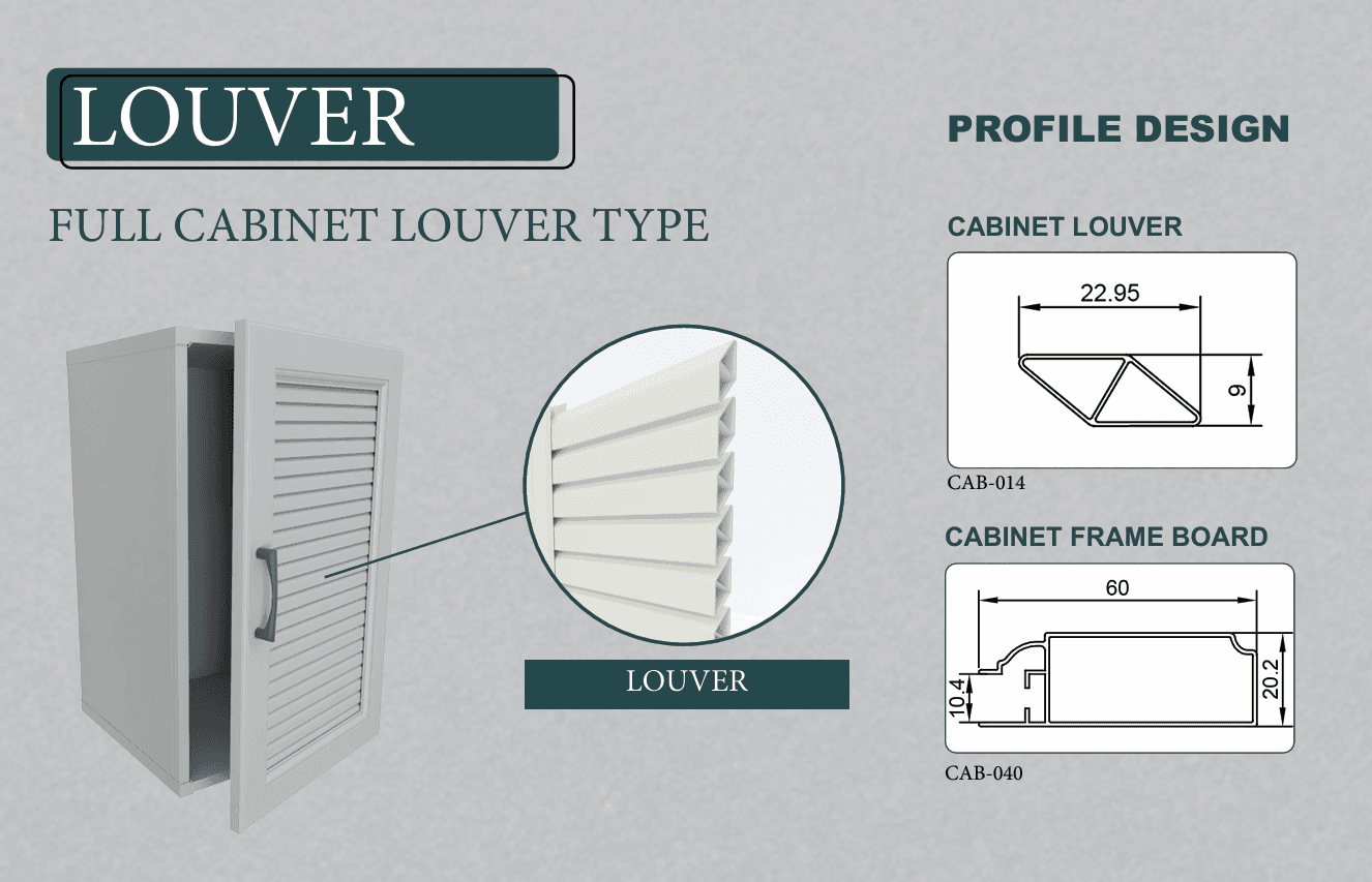LOUVER FULL CABINET
